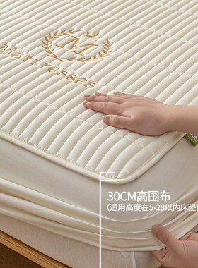 速发A保原棉刺绣大棉夹豆床笠床垫类护罩床罩四季