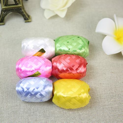 速发结装庆用品气球塑料彩折丝带手工带风铃包装材料婚饰拉花