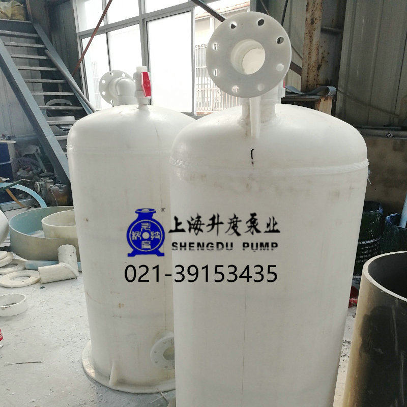 速发真空引水罐水泵虹吸桶负压手动保湿PPR聚丙烯D150自动提升罐