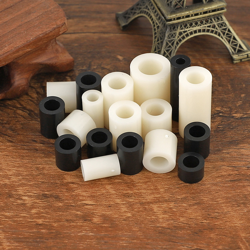 速发绝缘隔离柱 柱塑料空心加柱通孔支撑柱间隔A尼龙管圆厚垫片垫