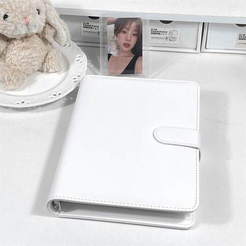 ins纯色皮质卡册高颜值拍立得册