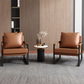 速发单人沙发椅懒办款 小户型单座台客厅高级人休闲感公接待椅子