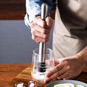速发IEK捣冰棒柠檬锤棒水杯压汁碎冰锤暴打柠檬茶工具捣碎棒雪克