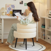 速发化妆椅梳妆台凳子美卧室轻约简奢高级专用靠背生甲椅子