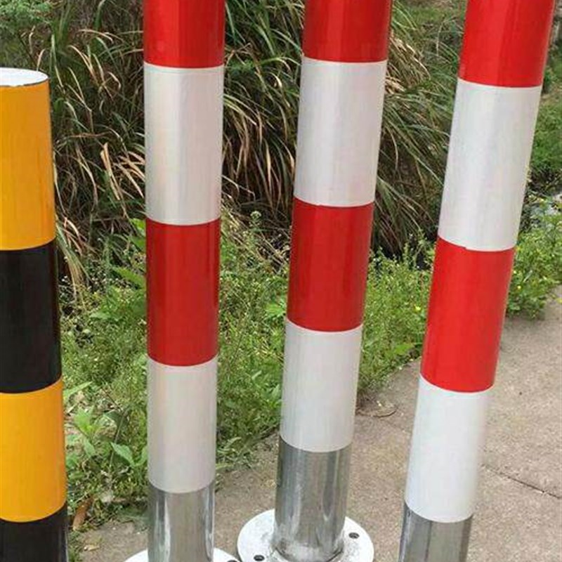 速发钢管警示柱道路隔离柱 分道护栏道口钢铁路障桩镀锌立柱 交通