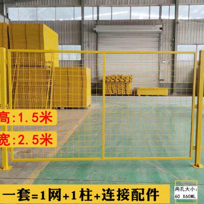 速发工厂仓库隔离网铁丝网车间隔离网围栏物流快递分拣基坑护栏网