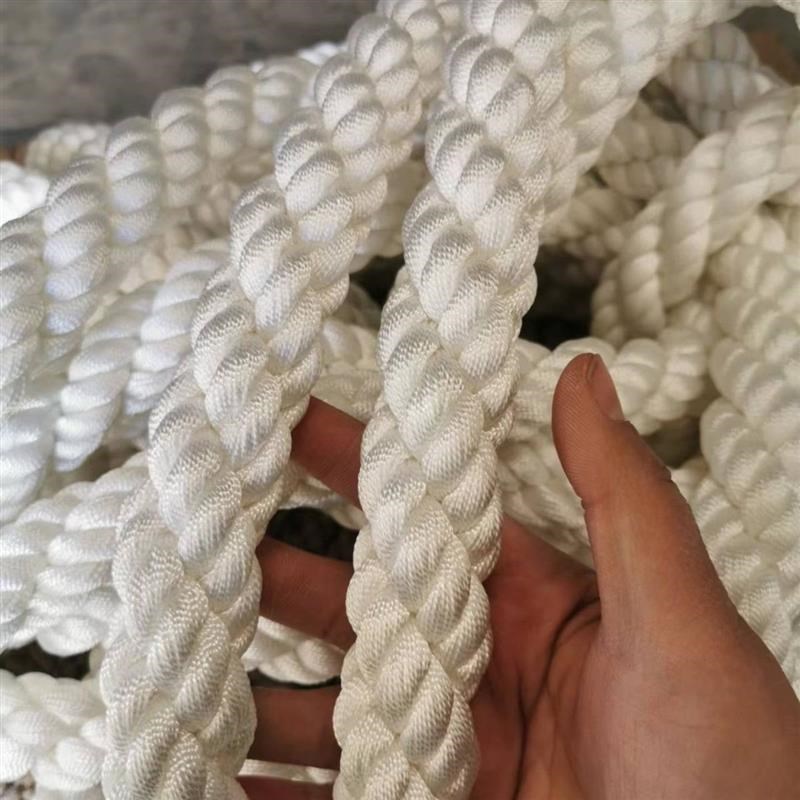 速发锦磨锚股绳船用缆绳耐纶高强尼龙绳撇缆游艇三绳