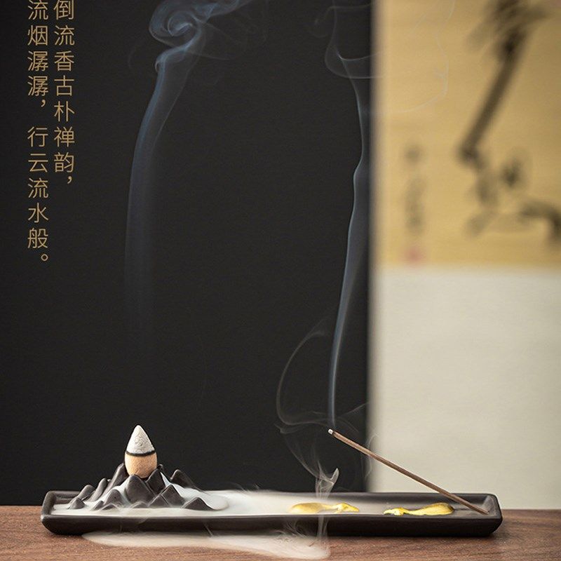 速发意牛倒流香炉创意摆件陶瓷线香炉家双禅用熏香炉家用线香插卧,餐饮具,茶宠摆件,淘宝优惠券,粉丝福利购,淘宝优惠卷