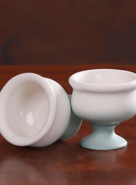 快速发货陶j瓷酒杯供佛水杯净水杯佛前观音敬神水杯家用财神小