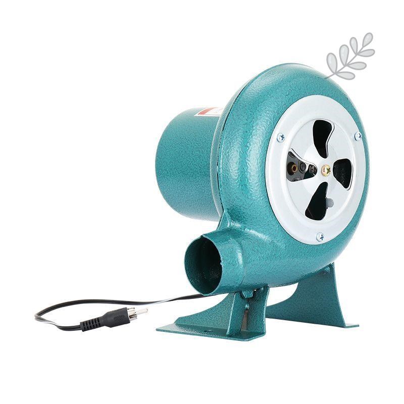 速发柴火炉鼓风机220V强力家烤小型燃灶调速机烧用油炉助炉吹风机