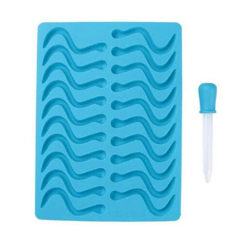极速2021 New Useful 20 Cavity Silicone Gummy Snake Worms