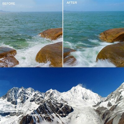 极速BAODELI Neutral Density Nd1000 Nd64 Nd8 Filter 49 52 55