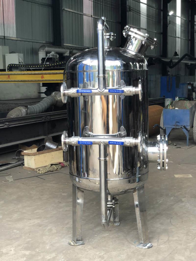 石英砂过滤器 过滤罐全自动不锈钢多介质活性炭锰砂浅层砂过滤器