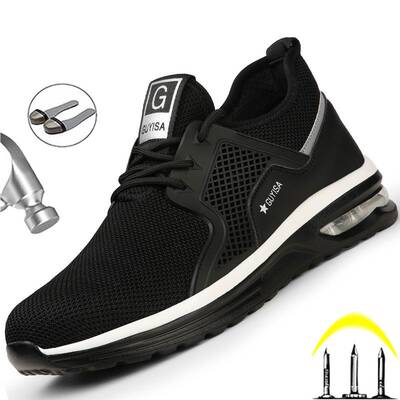极速Safety Footwear Man Work Sneakers Puncture-Proof Work Sh