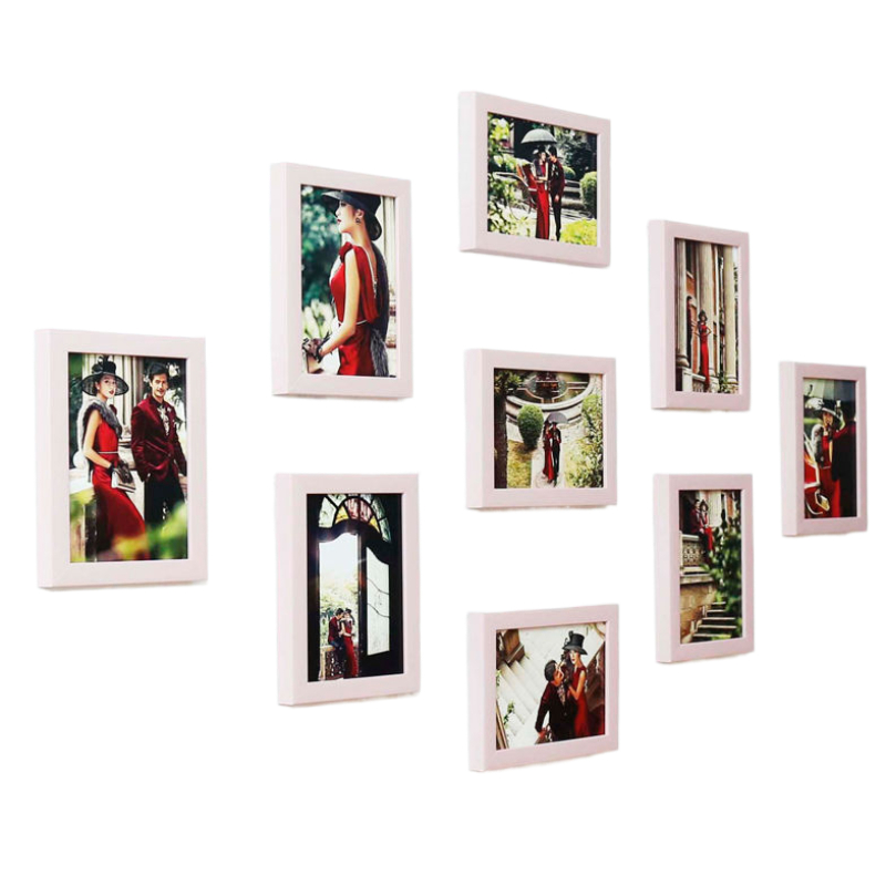 洗照片7寸相框客厅照片墙宿舍装饰相片框相框创意免打孔挂墙相册