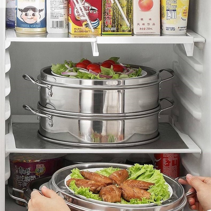不锈钢菜罩304高档保温多层家用厨房剩菜剩饭神器收纳层架盖菜罩