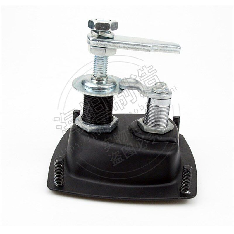 MS858C压缩型锁工业柜锁黑色迫紧面板工程车汽车门方锁机罩T型锁