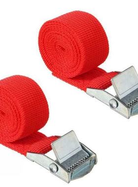 2Pcs 1M X 25mm Adjustable Cargo Lashing Strap Car Luggage Ca