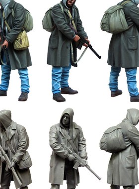 极速1:35 Resin kit     STALKER 2