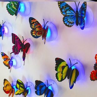 手机装饰贴来电闪灯提醒器讯号感应灯挂件贴七彩闪光美观手机用