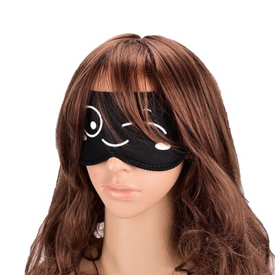 极速1pc Sleeping Eye Mask Black Eye Shade Sleep Mask Black M