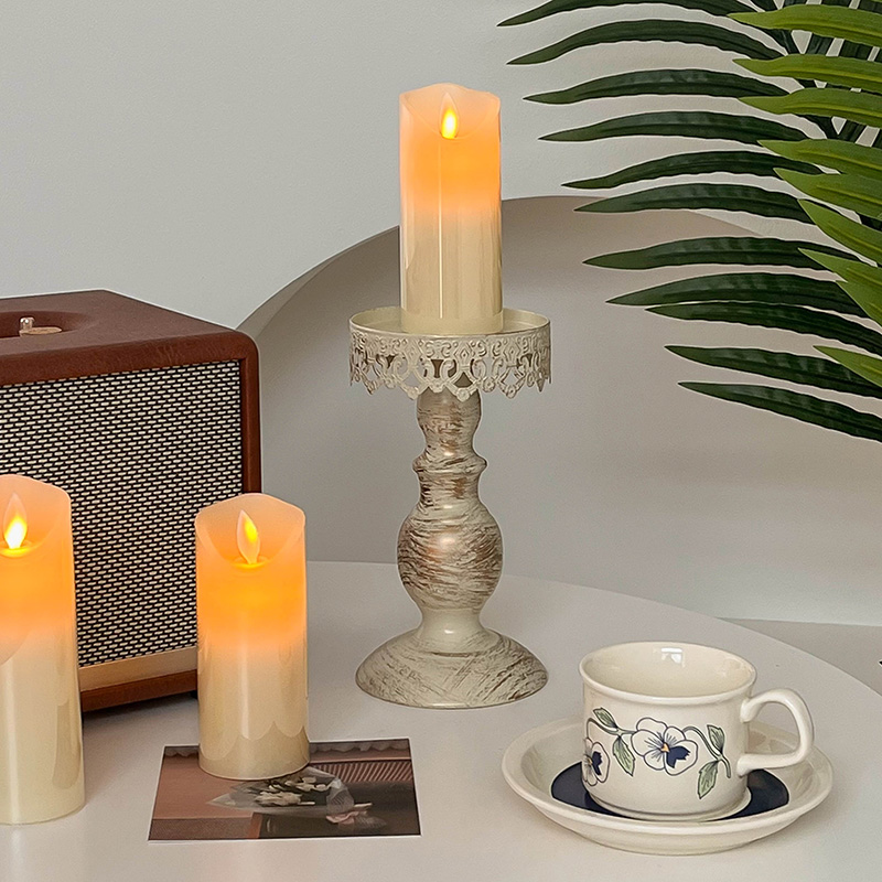 无味清欢 复古做旧鸟笼摆件 小众家居装饰烛台 婚庆桌面布置道具