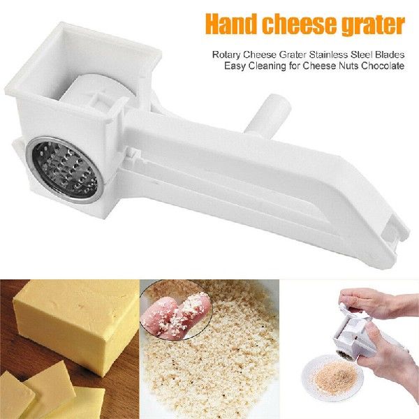 Cheese Grater Cheese Slicer Rotary Cheese Grater Stainless
