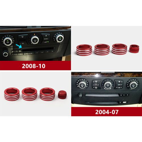 极速Center Console Air Conditioning Volume Knob Ring Decorat
