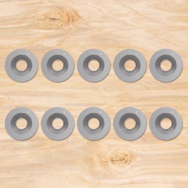 10pcs Turning Inserts Cutters Replacement of Round Square