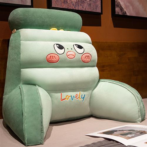 牀头软包大靠背沙发靠垫枕头牀上看书牀靠护腰垫靠枕睡觉抱枕夏季