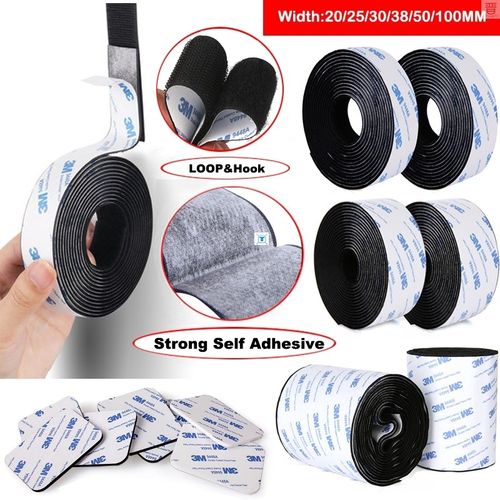 1Meter/Pairs Strong Self adhesive Hook and Loop Fastener
