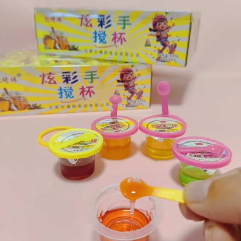 麦芽拉丝手搅杯搅搅糖手工拉丝粘牙糖童年怀旧零食学校超市批发