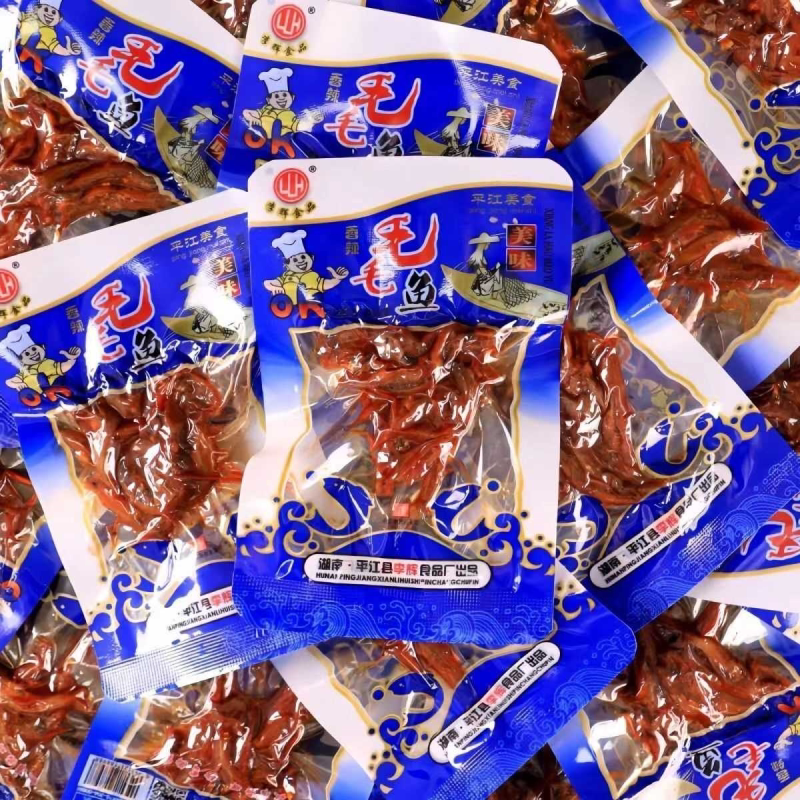 湖南特产李辉毛毛鱼香辣小鱼仔怀旧零食办公室休闲小零食独立包装
