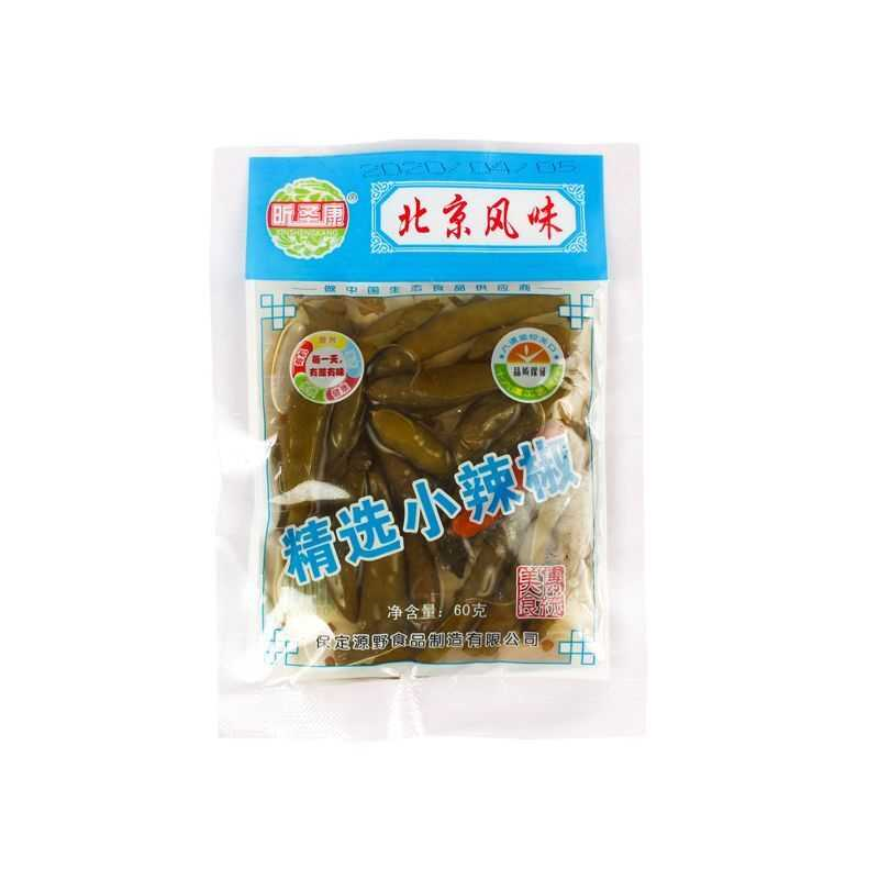 腌制辣椒朝天椒小青辣椒特产新鲜泡菜自制咸菜下饭袋装即开袋食品