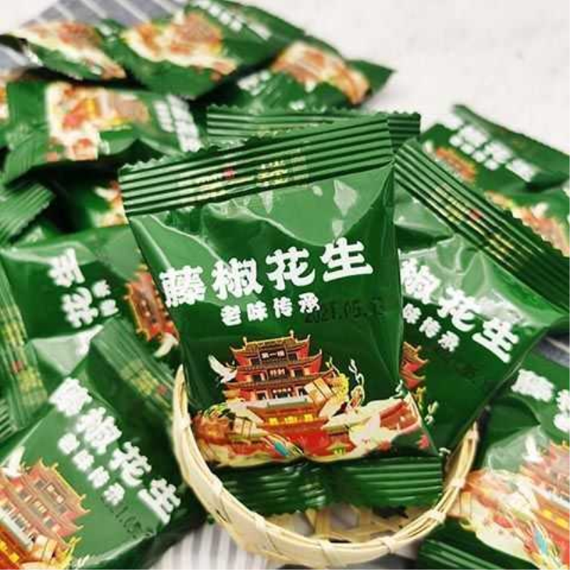 开封特产老字号第一楼藤椒花生麻辣孜然五香花生米油炸下酒菜零食