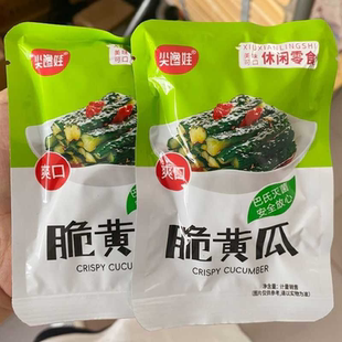 爽口黄瓜脆爽解馋微辣下饭咸菜速食下酒菜零食休闲小吃