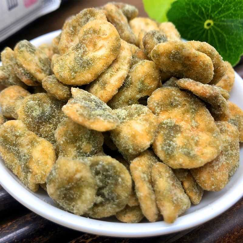 海苔味豆瓣油炸蚕豆零食坚果炒货兰花豆休闲小吃250g*1/2/3/4袋