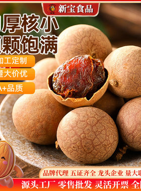 桂圆干新货龙眼肉干福建特产干货桂圆干干吃整箱年货 大果特产