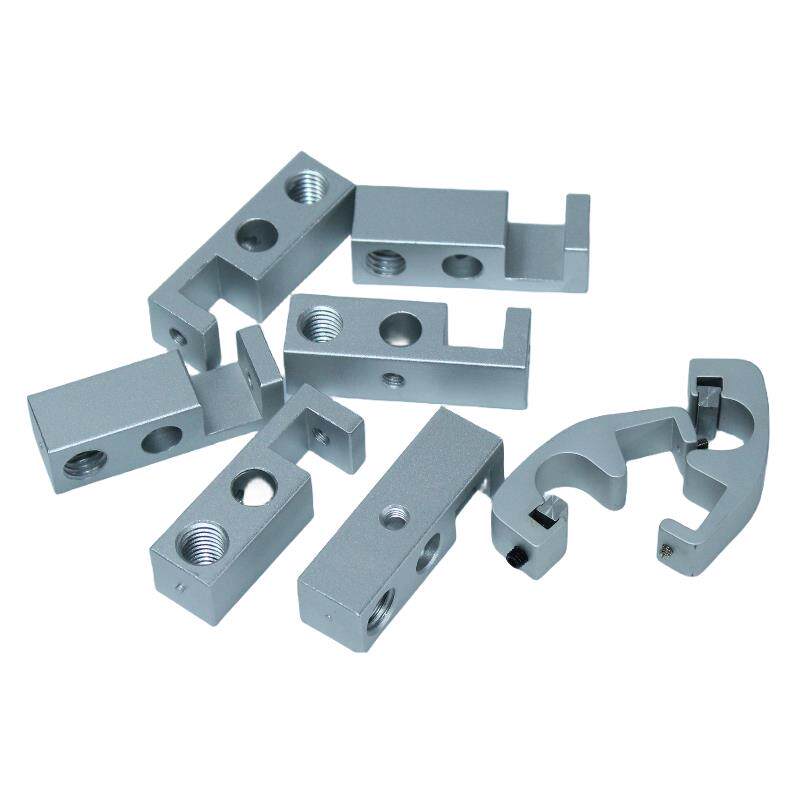 磁性开关支架可调气动行程铝支架 亚德客SU SUA气缸支架标准件