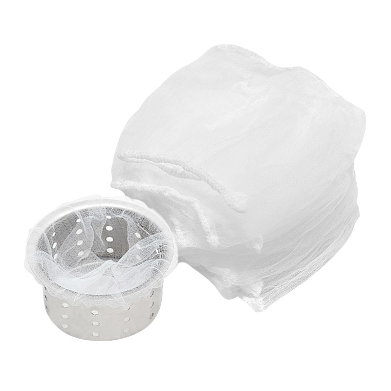 500只升级一次性厨房水槽过滤网下水道水池洗碗槽地漏提笼网袋兜