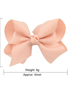 3/4/6/8inch Boutique Handmade Colorful Solid Ribbon Grosgrai