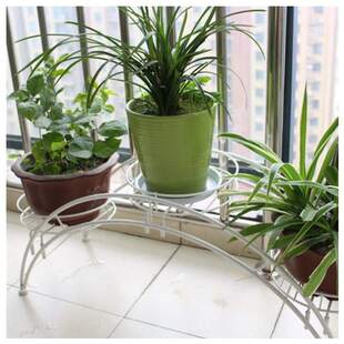极速欧式 铁艺阳台客厅卧室栏杆绿萝简约多肉植物架花架子