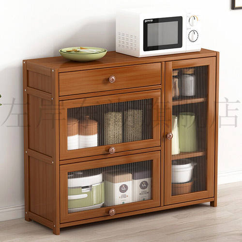 实木餐边柜茶水柜餐边柜实木窄型现代简约轻奢一体靠墙客厅备餐柜