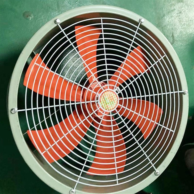 强力耐高温防油防潮管道风机 220V厨房排烟380V机房散热轴流风机