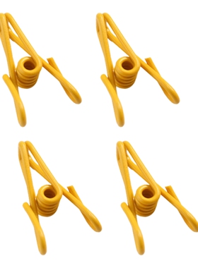 C90C 4 Pcs Hollow Out Wire Binder Clips Cute Long Tail