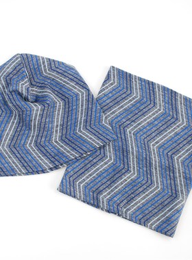 Merino Wool Jacquard Neck Gaiter Women Men Wool neckchief Ri