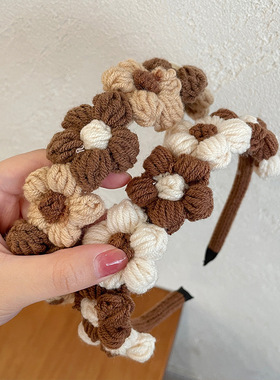 2022New Flower Headbands Women Fashion Hair band Hair access