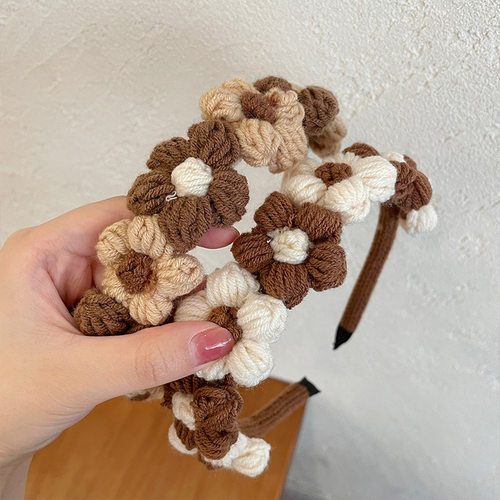 2022New Flower Headbands Women Fashion Hair band Hair access