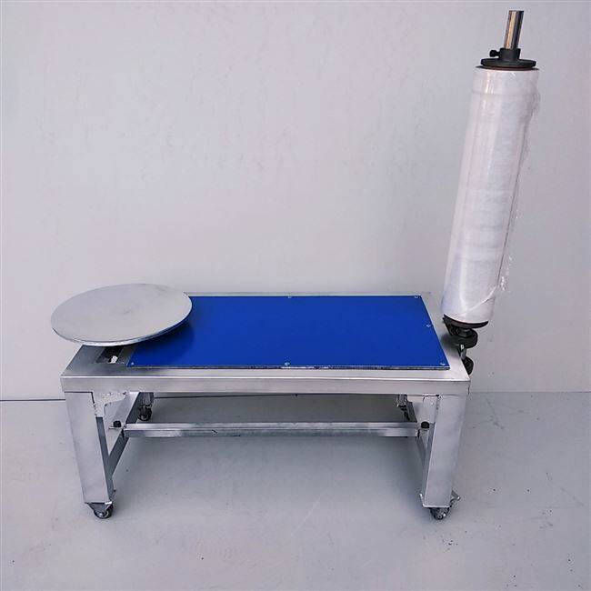 拉伸膜缠绕机全自动缠绕膜打包机纸箱缠膜机小型包装机电动缠绕m