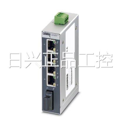 现货7口乙太网交换机FL SWITCH SFN 7TX/FX-2891097菲尼克斯1光纤